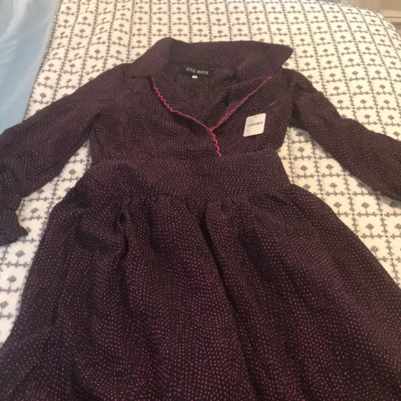 Free People Polka Dot Fiamma Maxi Dress Size M - Picture 3 of 3